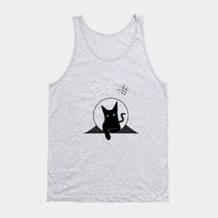 Japanese cat Tank Top